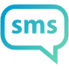 Stay updated without internet access with Short Message Service notifications, which are suitable for high-priority incidents when continuous reachability is essential. icon Bubble icon representing SMS notifications